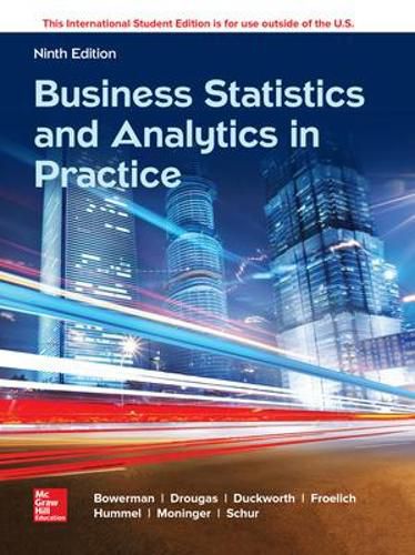 Cover image for ISE Business Statistics and Analytics in Practice