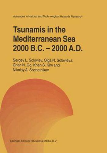 Cover image for Tsunamis in the Mediterranean Sea 2000 B.C.-2000 A.D.