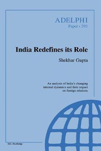 Cover image for India Redefines its Role