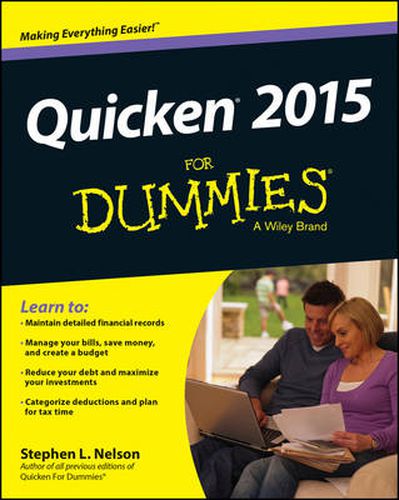 Cover image for Quicken 2015 For Dummies