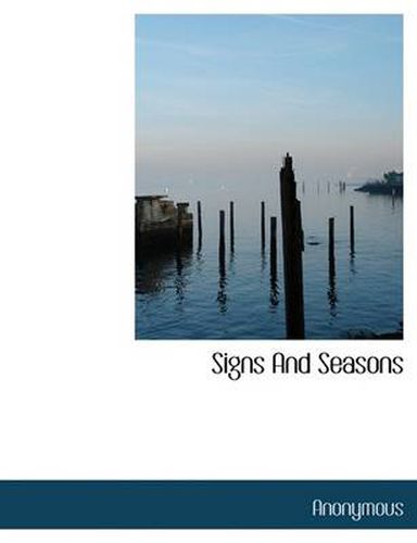 Cover image for Signs and Seasons