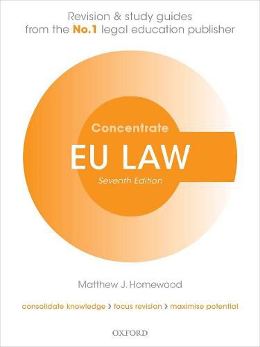 EU Law Concentrate: Law Revision and Study Guide