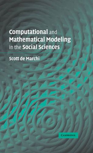 Cover image for Computational and Mathematical Modeling in the Social Sciences