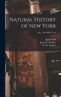 Cover image for Natural History of New York; Div. 1 pts. III-IV Text