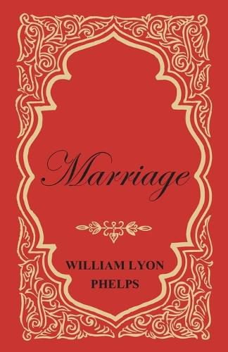 Cover image for Marriage - An Essay