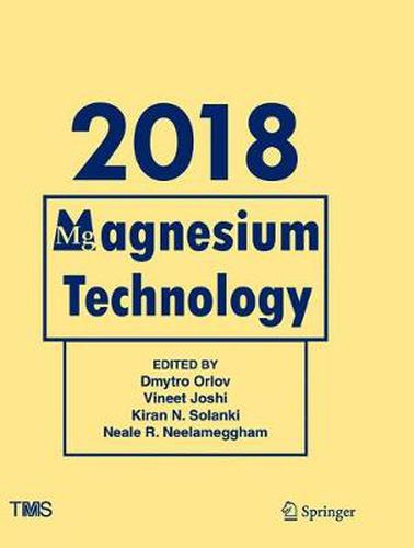 Cover image for Magnesium Technology 2018