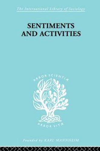 Cover image for Sentiments and Activities