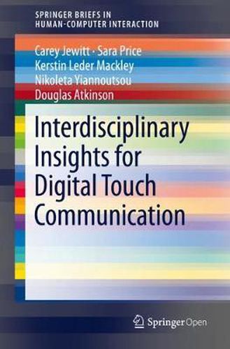 Cover image for Interdisciplinary Insights for Digital Touch Communication