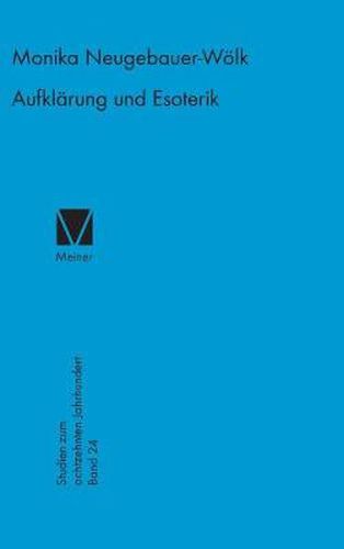 Cover image for Aufklarung und Esoterik