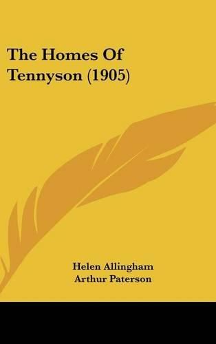 Cover image for The Homes of Tennyson (1905)