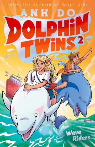 Cover image for Wave Riders (Dolphin Twins, Book 2)