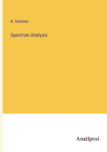 Cover image for Spectrum Analysis