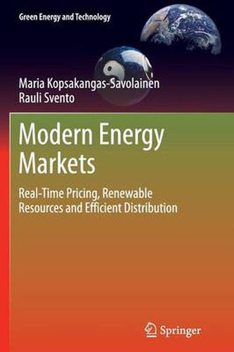 Cover image for Modern Energy Markets: Real-Time Pricing, Renewable Resources and Efficient Distribution