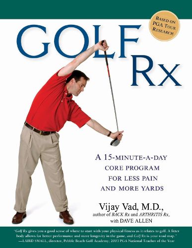 Cover image for Golf Rx: A 15-Minute-a-Day Core Program for More Yards and Less Pain