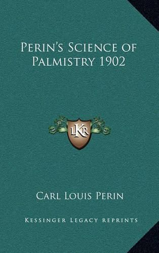 Cover image for Perin's Science of Palmistry 1902