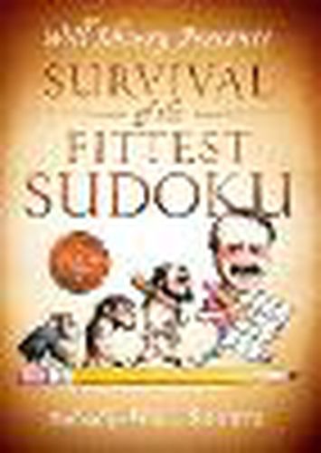 Cover image for Will Shortz Presents Survival of the Fittest Sudoku: 200 Hard Puzzles