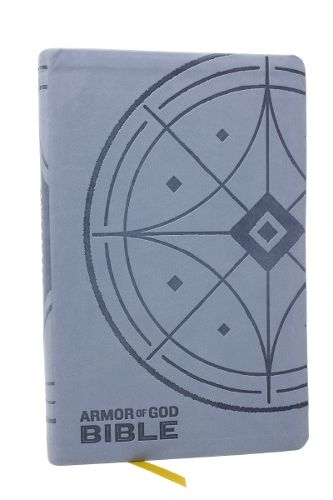 Cover image for KJV Armor of God Bible, Blue/Gray Leathersoft (Children's Bible, Red Letter, Comfort Print, Holy Bible): King James Version