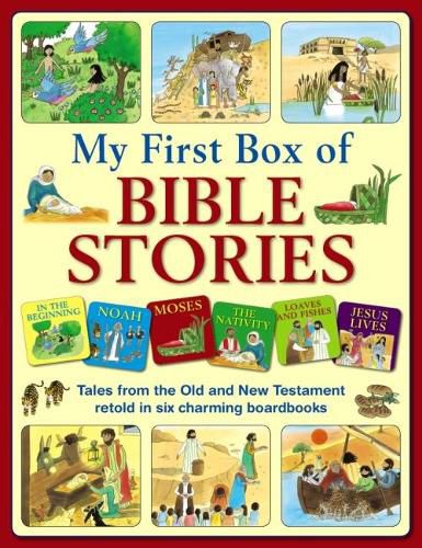 Cover image for My First Box of Bible Stories