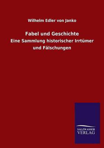 Cover image for Fabel Und Geschichte