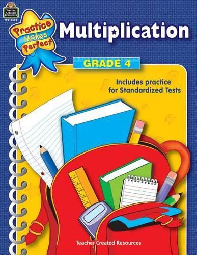 Cover image for Multiplication Grade 4