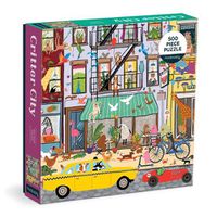 Cover image for Critter City 500 Piece Family Puzzle