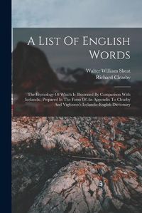 Cover image for A List Of English Words