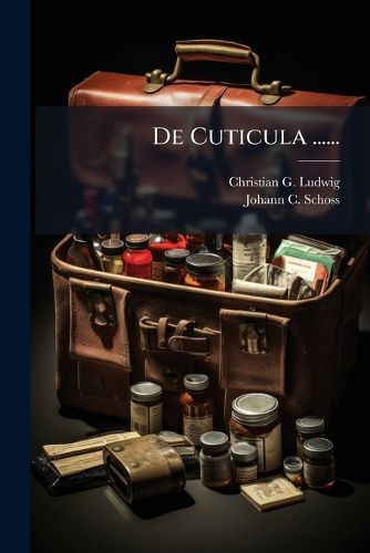 Cover image for De Cuticula ......