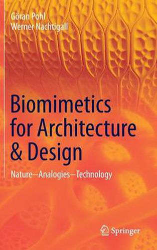 Cover image for Biomimetics for Architecture & Design: Nature - Analogies - Technology