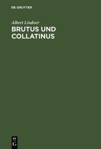 Cover image for Brutus und Collatinus