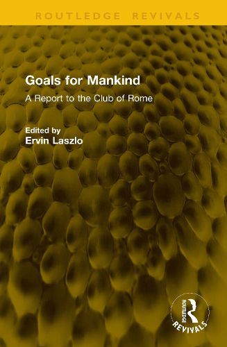Cover image for Goals for Mankind