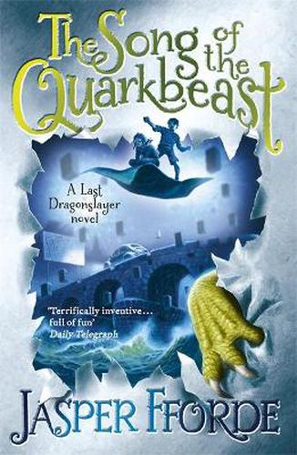 Cover image for The Song of the Quarkbeast (The Last Dragonslayer, Book 2)