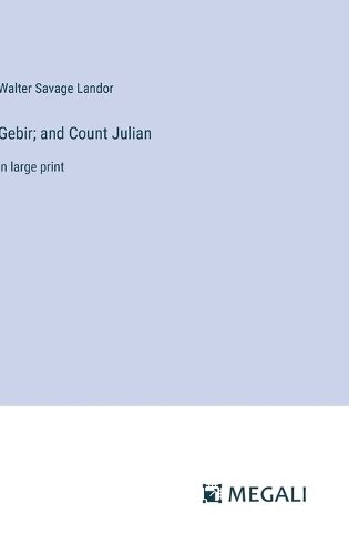 Cover image for Gebir; and Count Julian