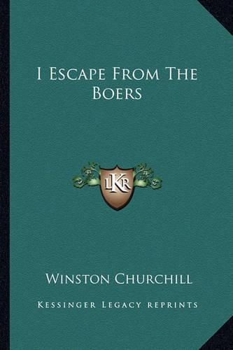 I Escape from the Boers