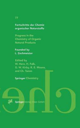 Cover image for Fortschritte der Chemie organischer Naturstoffe: Progress in the Chemistry of Organic Natural Products