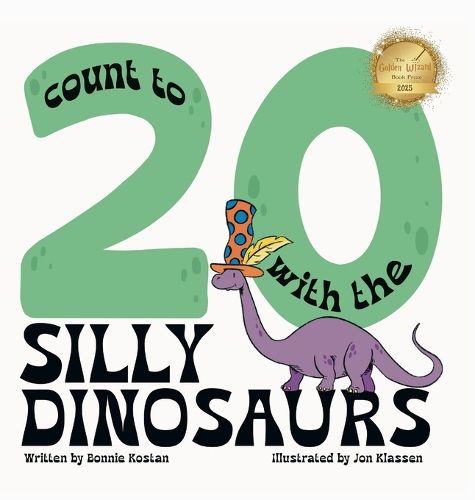 Cover image for Count to 20 with the Silly Dinosaurs