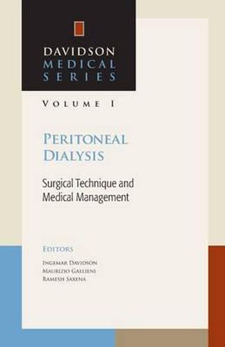 Cover image for Peritoneal Dialysis: Surgical Technique and Medical Management