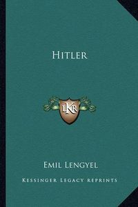 Cover image for Hitler