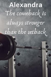Cover image for Alexandra The Comeback Is Always Stronger Than The Setback: Best Friends Gift Alexandra Journal / Notebook / Diary / USA Gift (6 x 9 - 110 Blank Lined Pages)