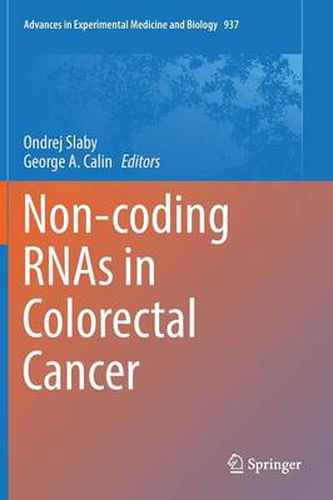Cover image for Non-coding RNAs in Colorectal Cancer