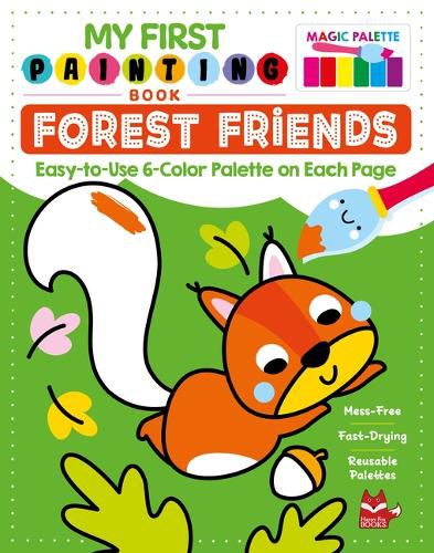 Cover image for My First Painting Book: Forest Friends