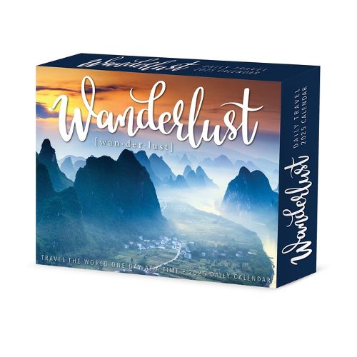 Cover image for Wanderlust 2026 5.4 X 6.2 Box Calendar