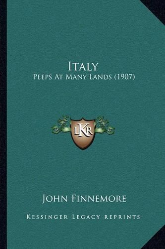 Italy: Peeps at Many Lands (1907)