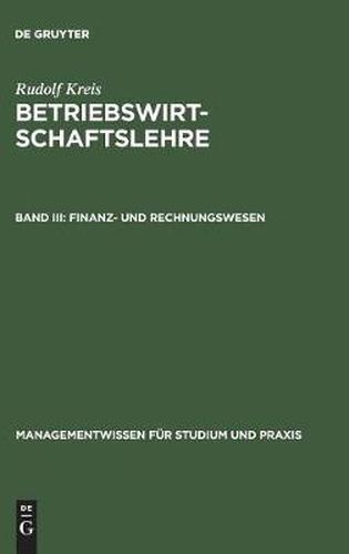 Cover image for Betriebswirtschaftslehre