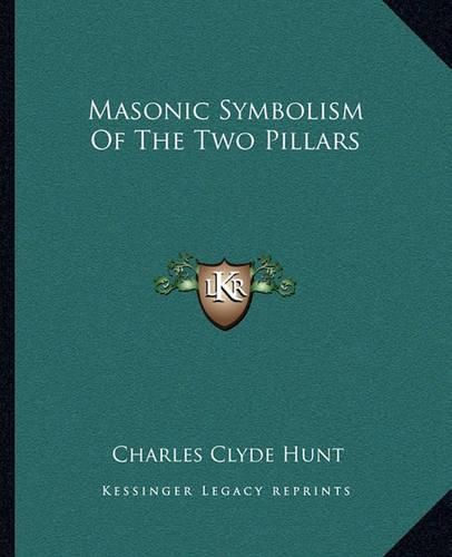 Cover image for Masonic Symbolism of the Two Pillars