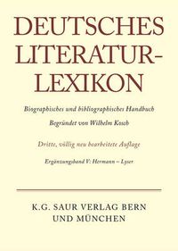 Cover image for Deutsches Literatur-Lexikon, Erganzungsband V, Hermann - Lyser