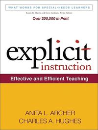 Cover image for Explicit Instruction: Effective and Efficient Teaching