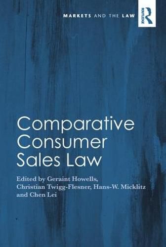 Cover image for Comparative Consumer Sales Law