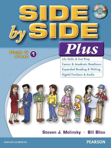 Cover image for Side by Side Plus 1 Book & eText with CD