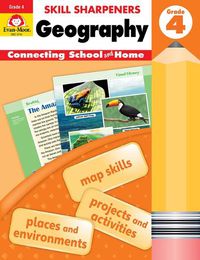 Cover image for Skill Sharpeners: Geography, Grade 4 Workbook