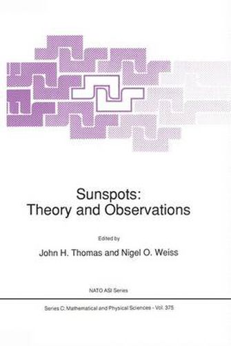 Cover image for Sunspots: Theory and Observations